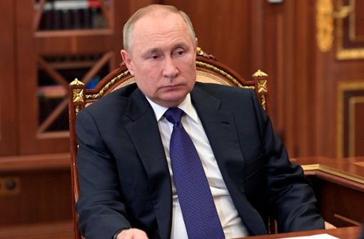 Wladimir Putin ist der Präsident von Russland und führt momentan Krieg gegen die Ukraine. Foto: Alexei Nikolsky/Pool Sputnik Kremlin/AP/dpa