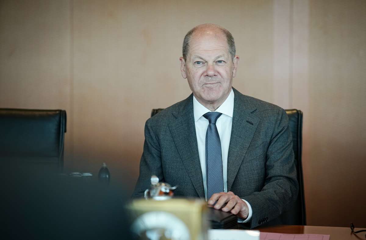Olaf Scholz ist seit 2021 Bundeskanzler.