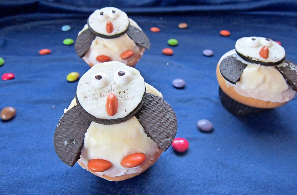 Pinguin-Muffins Rezept