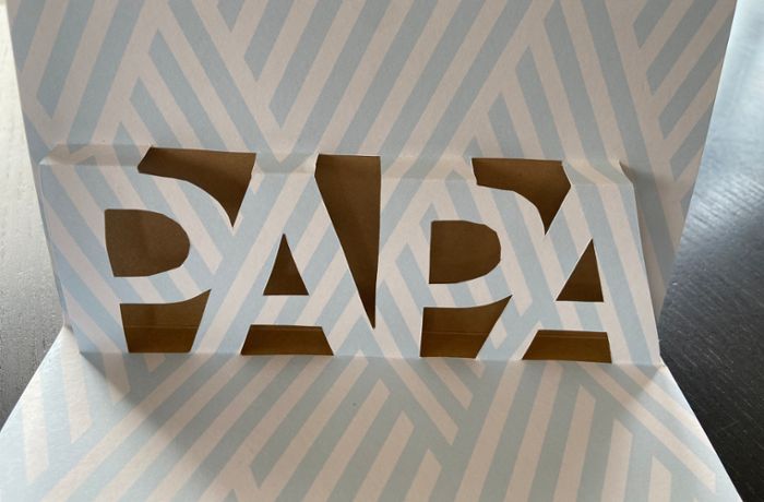 Vatertag: Papa-Karte basteln